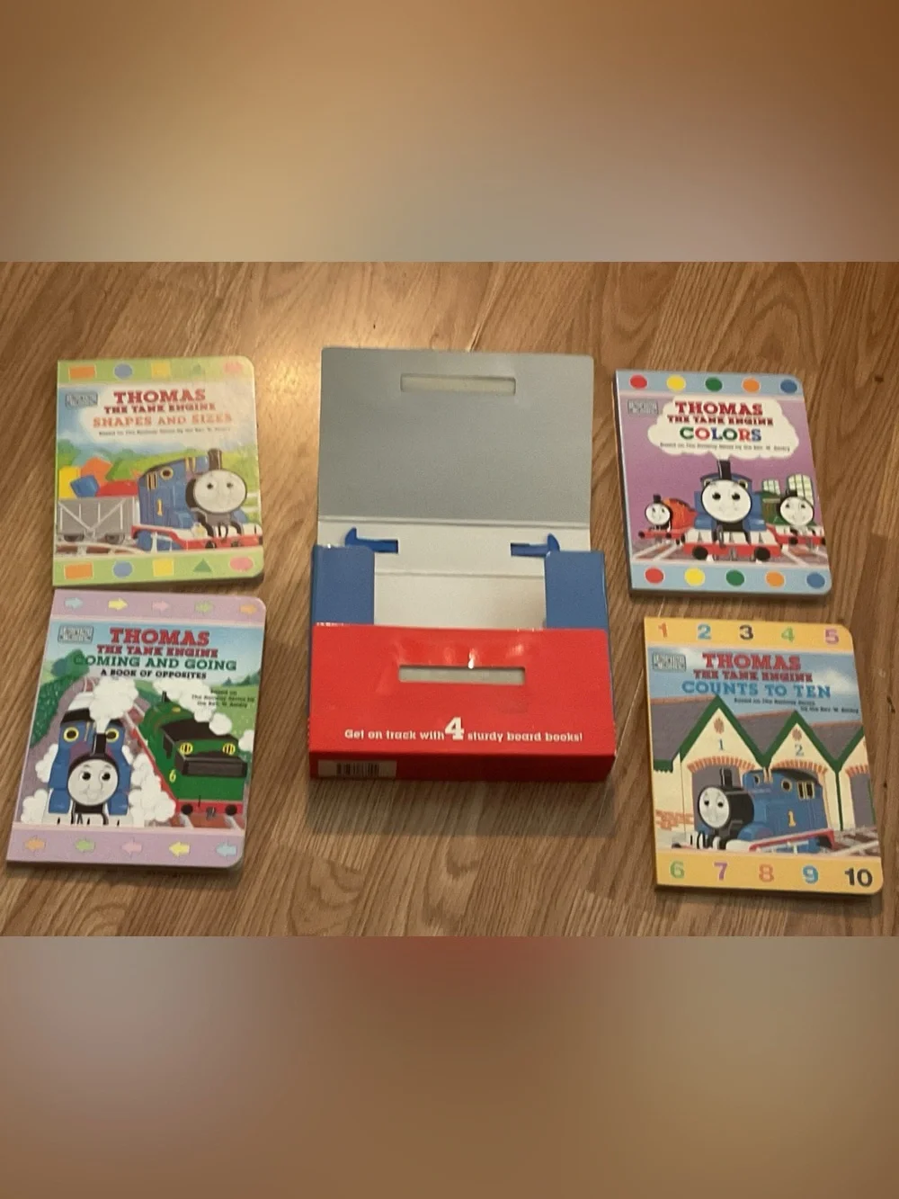 1998 Thomas The Tank Engine &Friends Board Book Set 4 in set